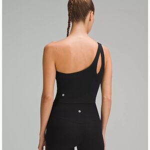 Lululemon Ribbed Nulu Asymmetrical Yoga Tank Top